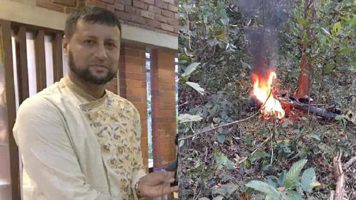 টাঙ্গাইলে প্রশিক্ষণ বিমান বিধ্বস্ত, পাইলট নিহত