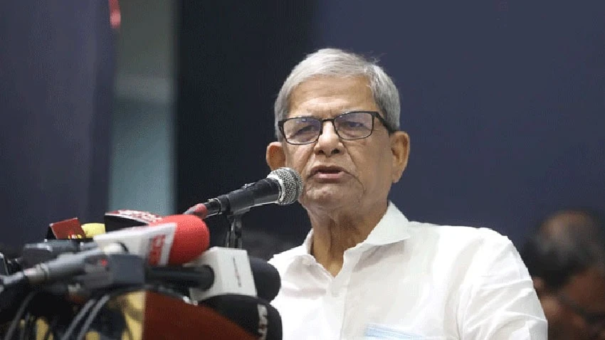 সংখ্যানুপাতিক নির্বাচনের সিদ্ধান্ত আগামী সংসদের ওপর ছেড়ে দেওয়ার আহ্বান মির্জা ফখরুলের