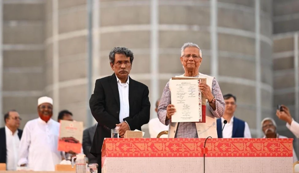ঐতিহাসিক ‘জুলাই জাতীয় সনদ ২০২৫’ স্বাক্ষরিত