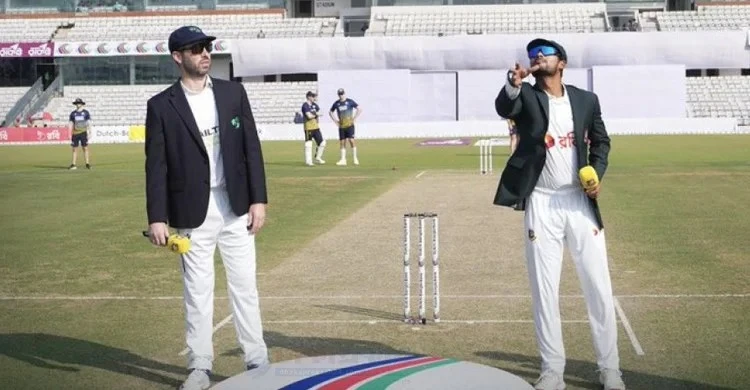 সিলেটে বাংলাদেশ–আয়ারল্যান্ড টেস্ট শুরু, হাসান মুরাদের অভিষেক
