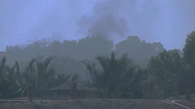 টেকনাফ সীমান্তে বিস্ফোরণের শব্দে কেঁপে উঠল জনপদ