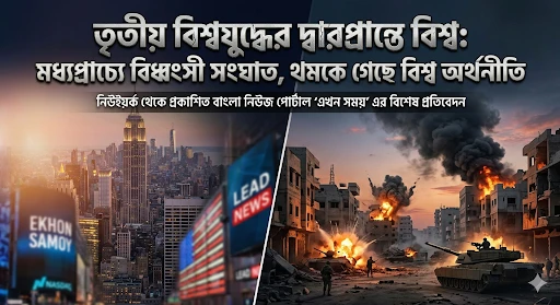 তৃতীয় বিশ্বযুদ্ধের দ্বারপ্রান্তে বিশ্ব: মধ্যপ্রাচ্যে বিধ্বংসী সংঘাত, থমকে গেছে বিশ্ব অর্থনীতি