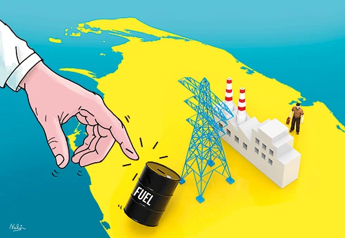 জ্বালানি সংকটে দিনে ২,৩৮৭ কোটি টাকার উৎপাদন ক্ষতি